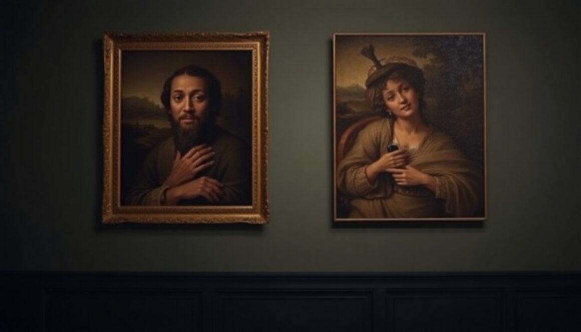 uses famous paintings thegossipwire drama